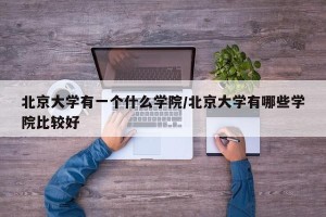 北京大学有一个什么学院/北京大学有哪些学院比较好